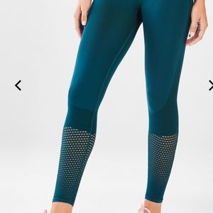 Fabletics High Waisted Seamless Leggings Sz M